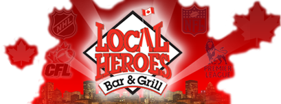 Click to visit Local Heroes Restaurants  Sports  Home  Page